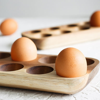 Japanese Style Wooden Egg Storage Tray - Forplanetsake