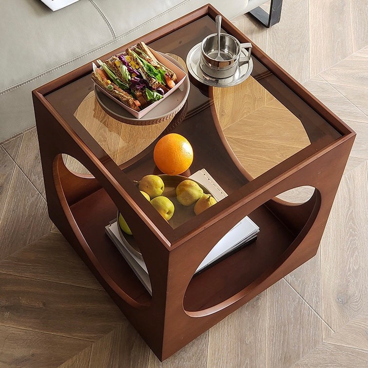 Scandinavian Luxury Solid Wood Coffee Table