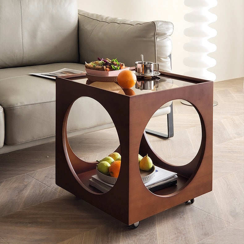 Scandinavian Luxury Solid Wood Coffee Table