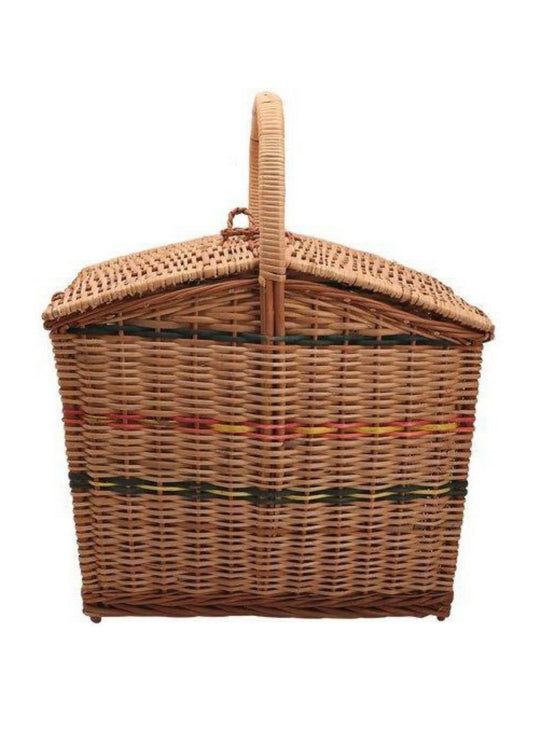 Decorative Picnic Cane Basket - Forplanetsake