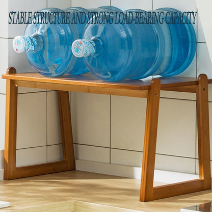 Solid Wood Countertop Kitchen Shelf - Forplanetsake