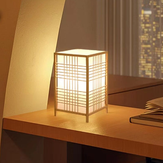 Bamboo Bedside Table Lamp