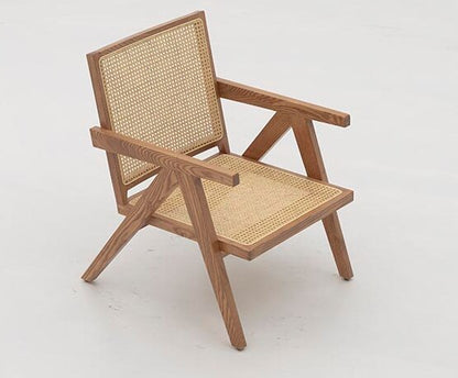 Antique Style Chandigarh Knitted Rattan Chair - Forplanetsake