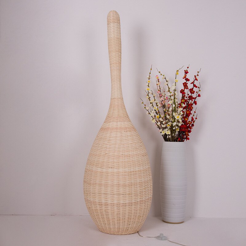 Handmade Premium Bamboo Woven Floor Lamp