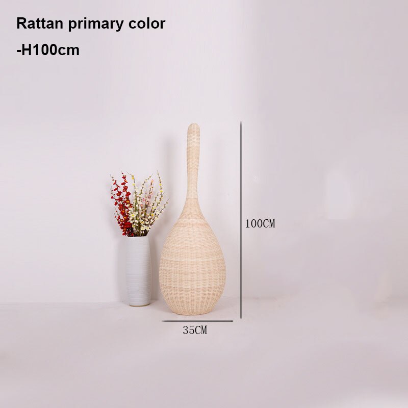 Handmade Premium Bamboo Woven Floor Lamp