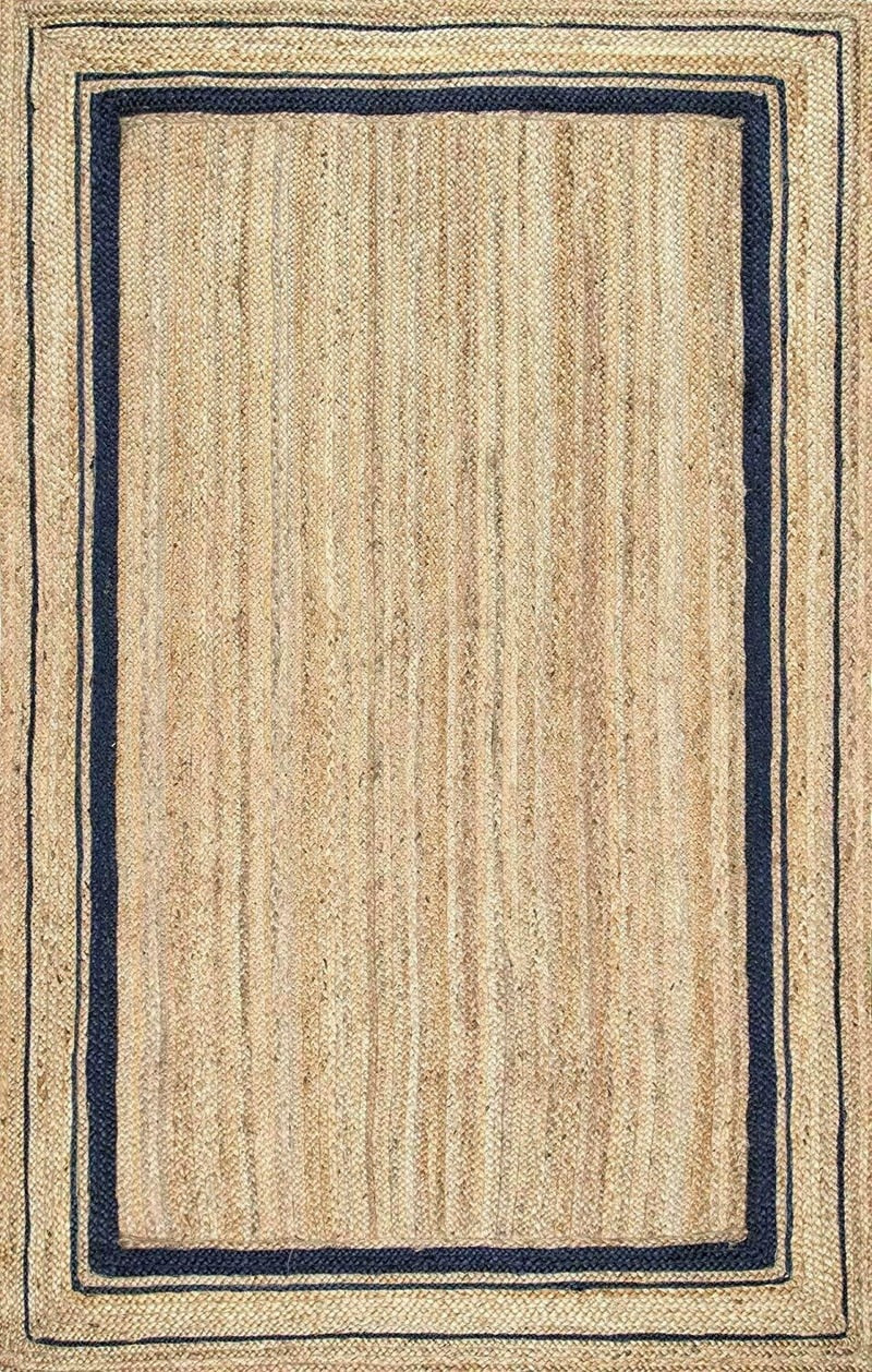 Natural Jute Country Style Carpet Rug