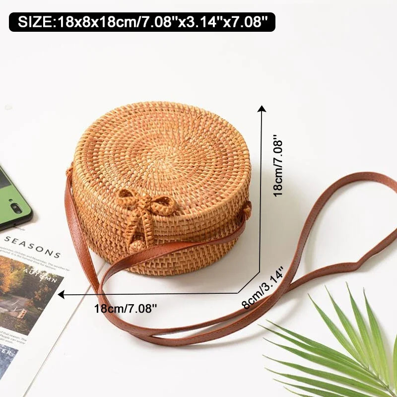 40963561Adorable Handmade Rattan Beachware Handbags - For Planet Sake783342