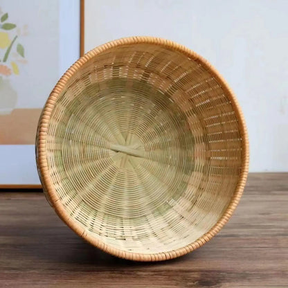 Handmade Countertop Multipurpose Bamboo Storage Basket