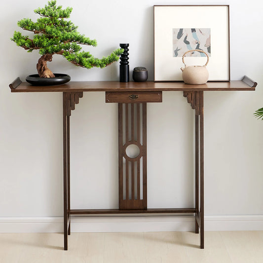 Antique Style Accent Entryway Table for Living Room, Hallway Entrance