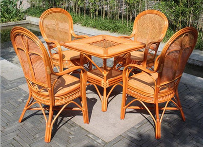 Rattan Chair High Back for Outdoor, Leisure, Balcony and Office use - Forplanetsake