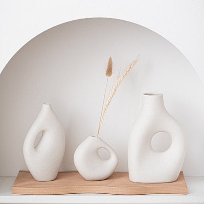 Nordic Style Jug Shaped Ceramic Vase