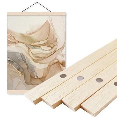 Magnetic Wooden Wall Hanger Frames for Pictures, Postures, Prints, Paintings Canvas and Photos