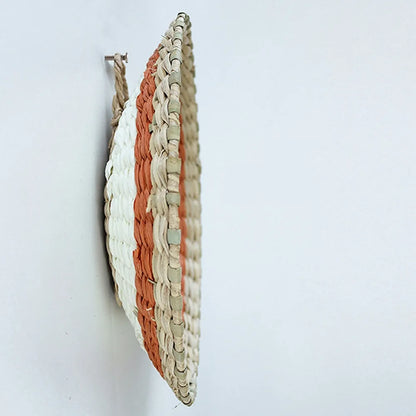Boho Wall Art Hanging Decor Seagrass Basket - Forplanetsake