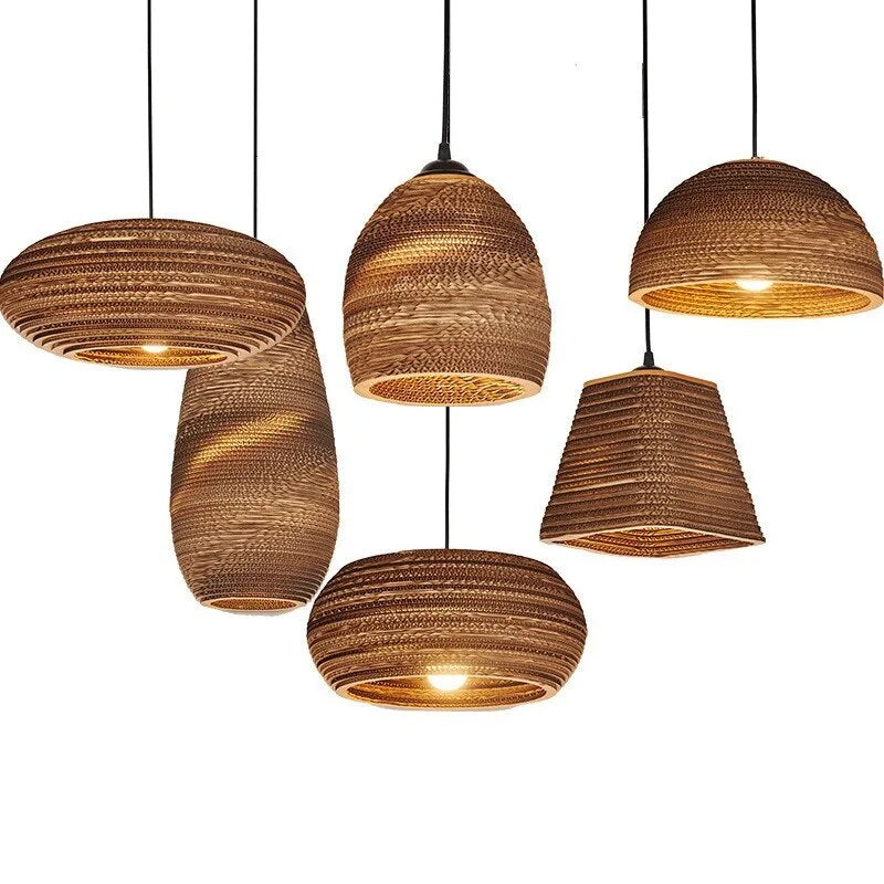 Retro Honeycomb Style Nordic Art Chandelier