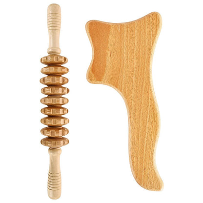Wooden Massage and Muscle Relaxation Tool Set - Forplanetsake