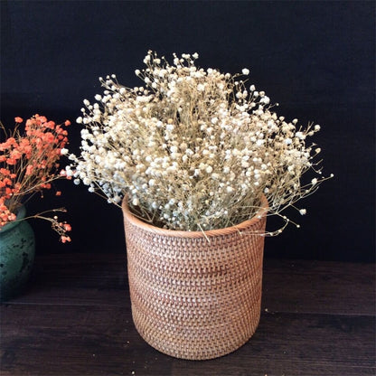 Hand-woven Rattan Wicker Flower Basket - Forplanetsake