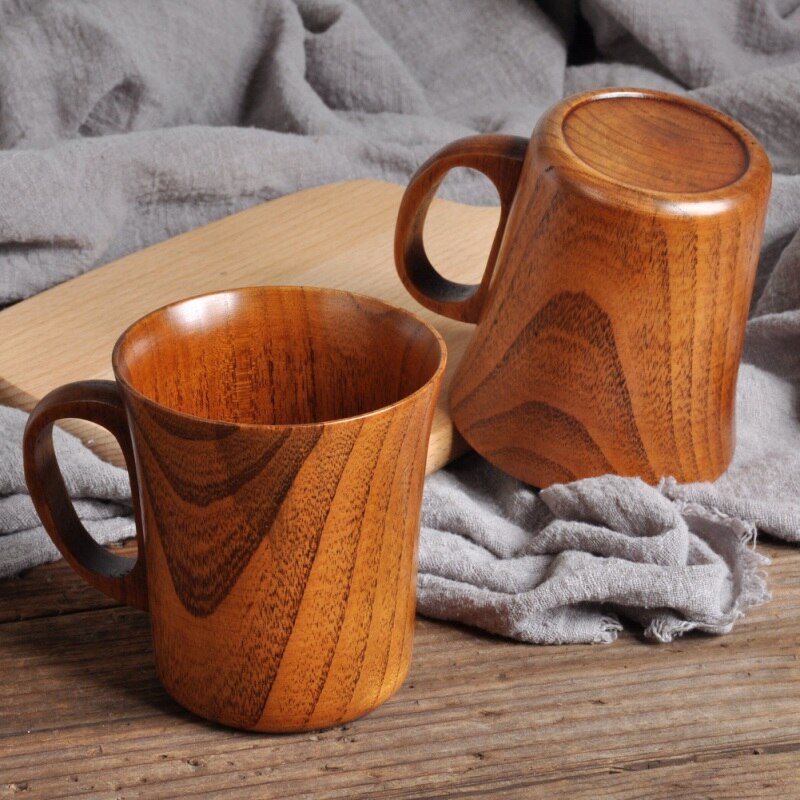 Wood mugs deals