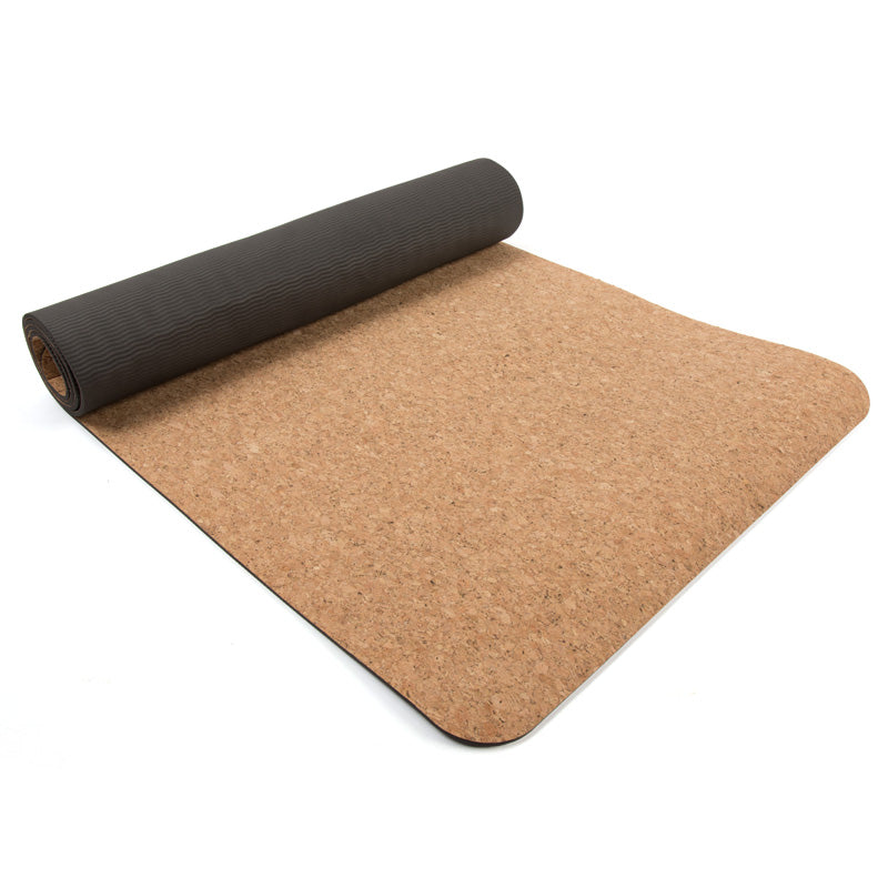 Natural Cork Material Yoga and Pilates Mat - Forplanetsake