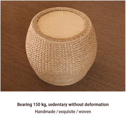 Round Rattan Multipurpose Stool