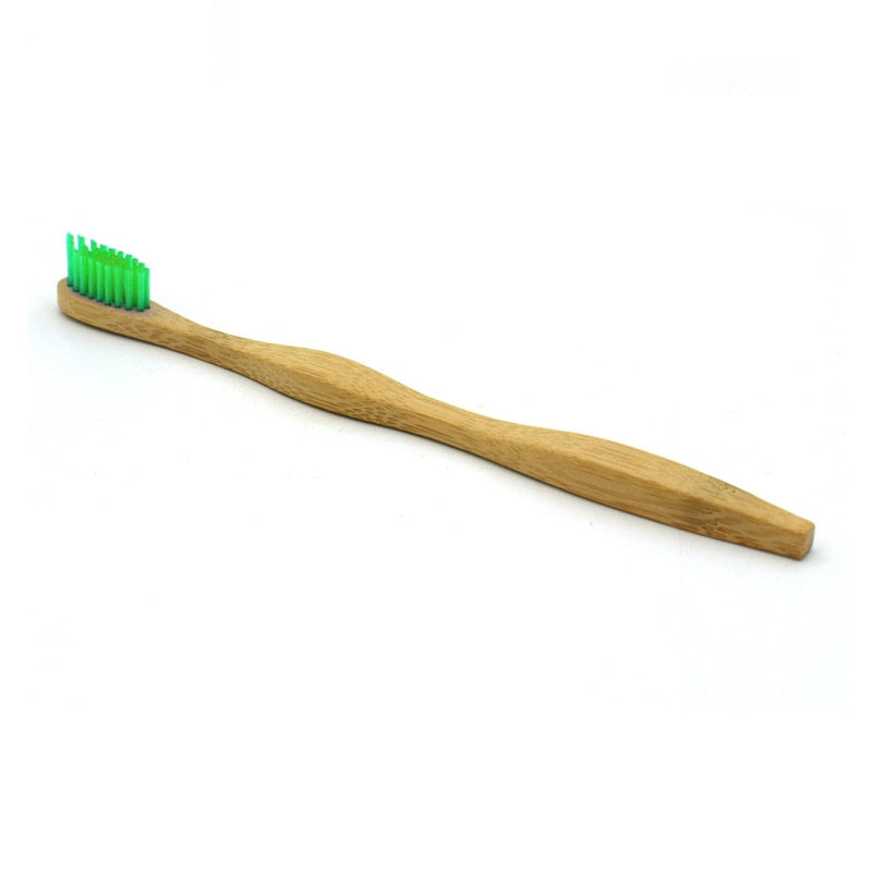 Natural Bamboo Toothbrush Travel Case and Bamboo Toothbrush - Forplanetsake