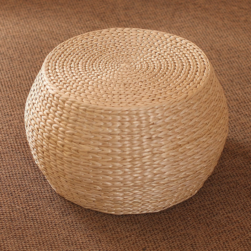 Round Rattan Multipurpose Stool