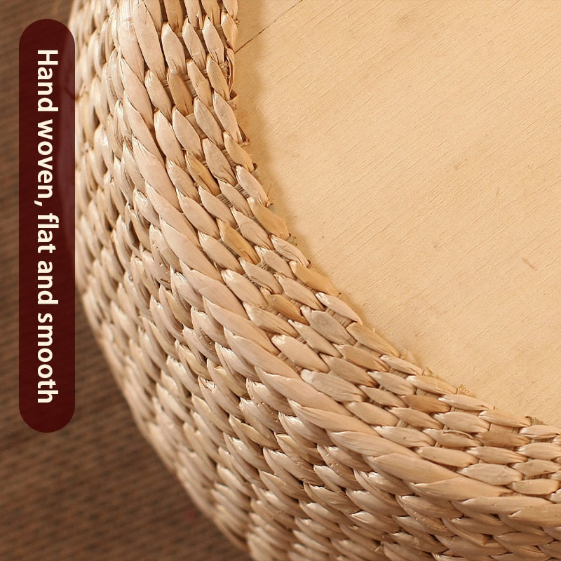 Round Rattan Multipurpose Stool - Forplanetsake