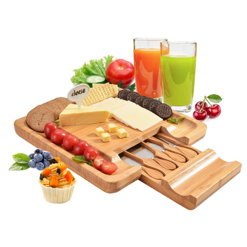 Bamboo Cutting, Chopping and Service Platter and Cheese Board - Forplanetsake