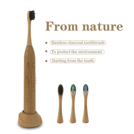 Bamboo Electric Toothbrush - Forplanetsake