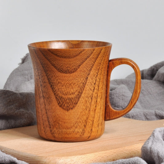 Handmade Jujube Wood Coffee Mug