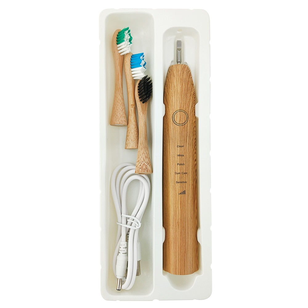 Bamboo Electric Toothbrush - Forplanetsake